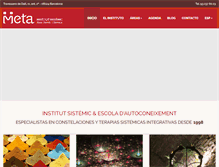 Tablet Screenshot of metaescola.com